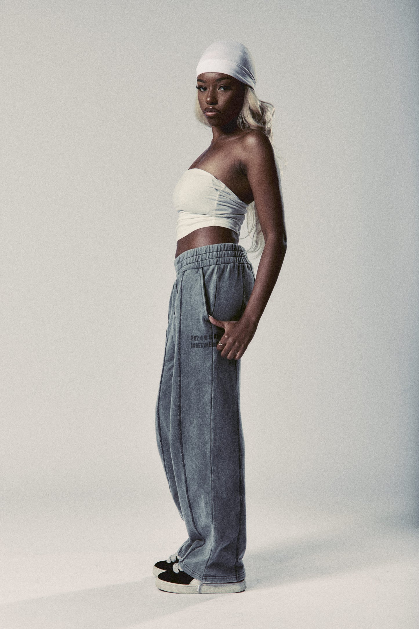 ACID WASHED SWEATPANTS