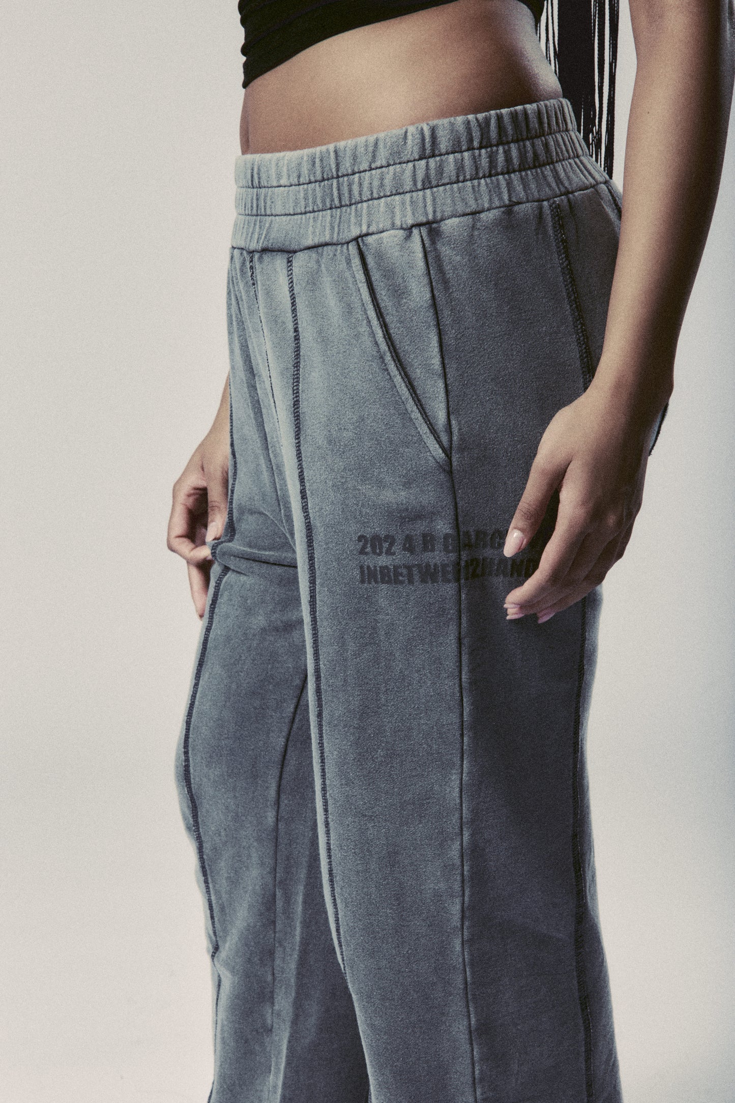 ACID WASHED SWEATPANTS